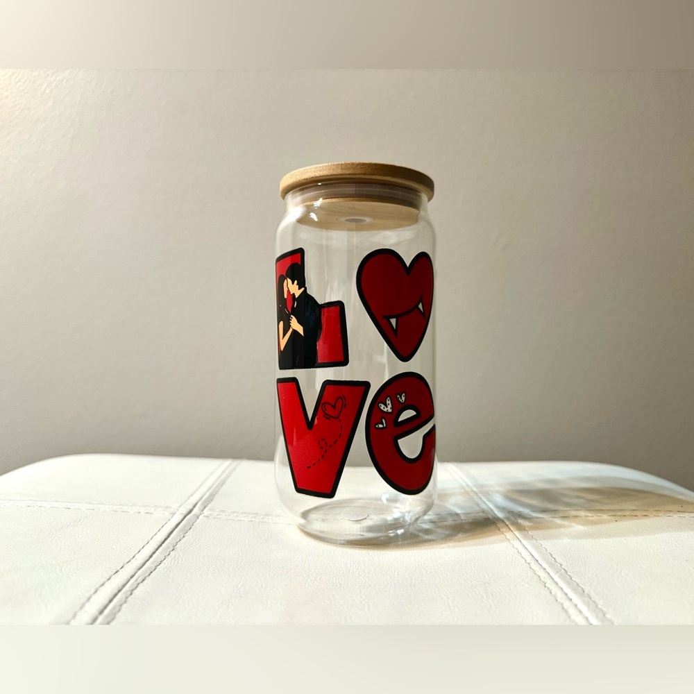 Delena Glass Jar
